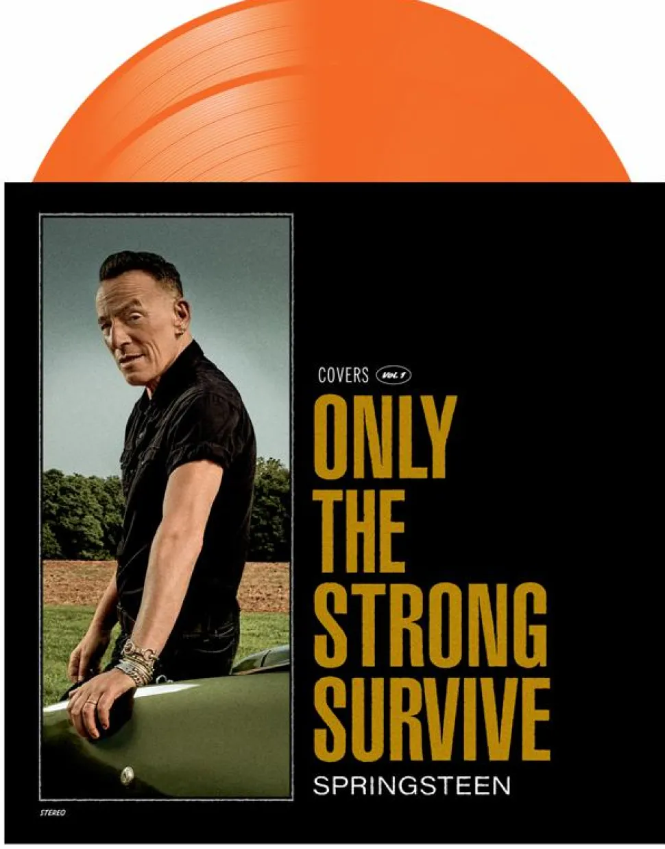 Bruce Springsteen - Only The Strong Survive 2xLP Vinyl Record (Indie Exclusive Orbit Orange Coloured Vinyl)