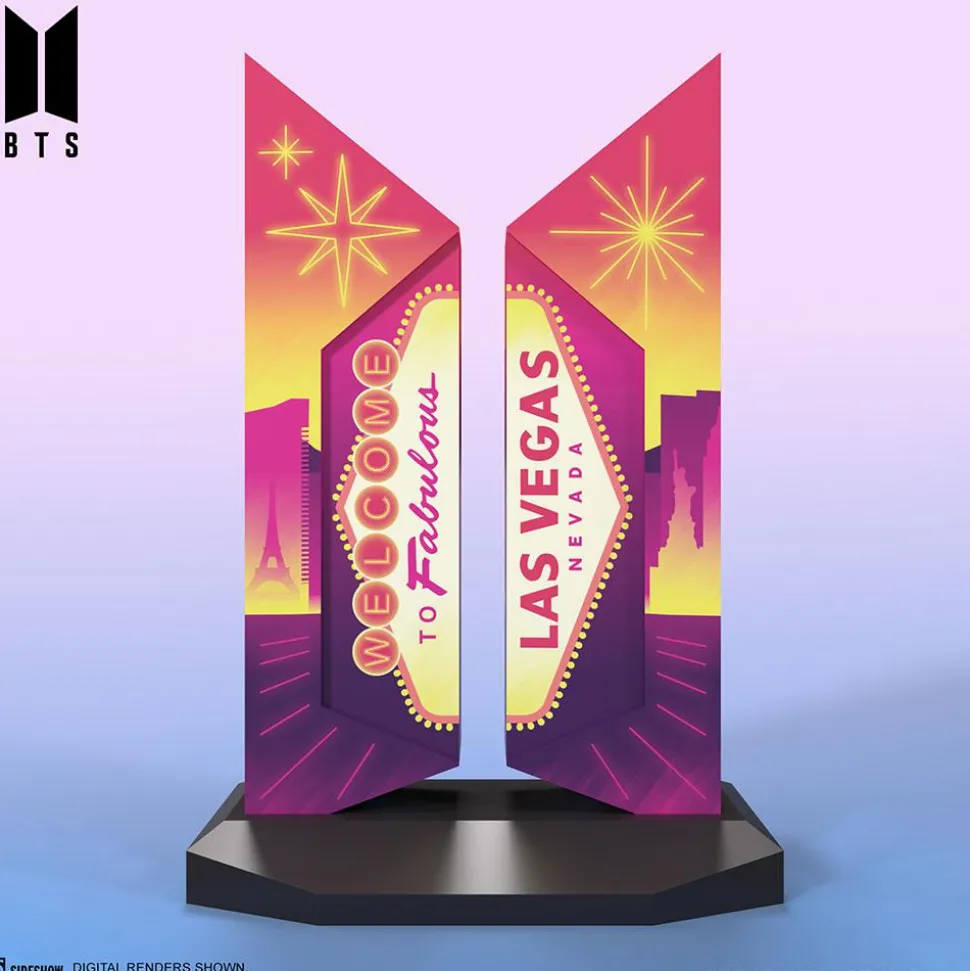 BTS - BTS Premium Logo Las Vegas Edition 7” Replica
