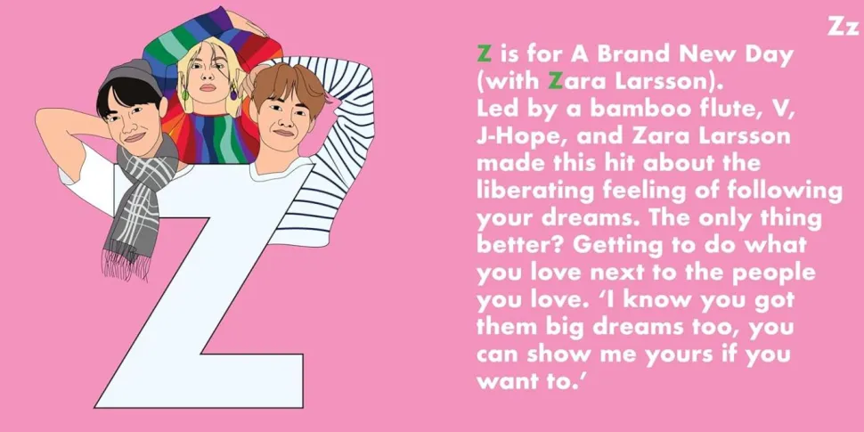 BTS - Legends Alphabet Hardcover Book