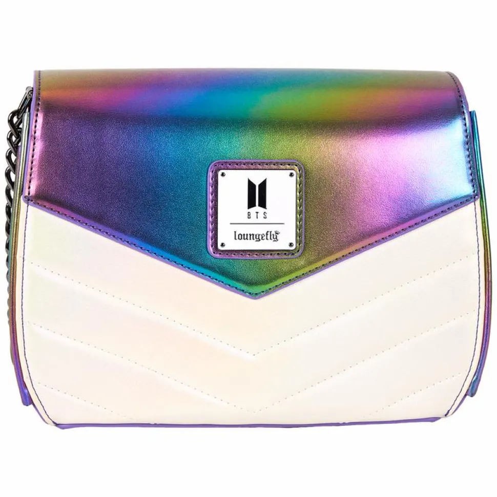 BTS - Pop! Iridescent Quilted 7" Faux Leather Crossbody Bag
