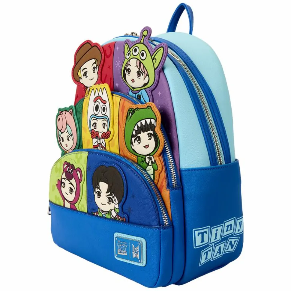 BTS x Toy Story - TinyTAN 10" Faux Leather Mini Backpack