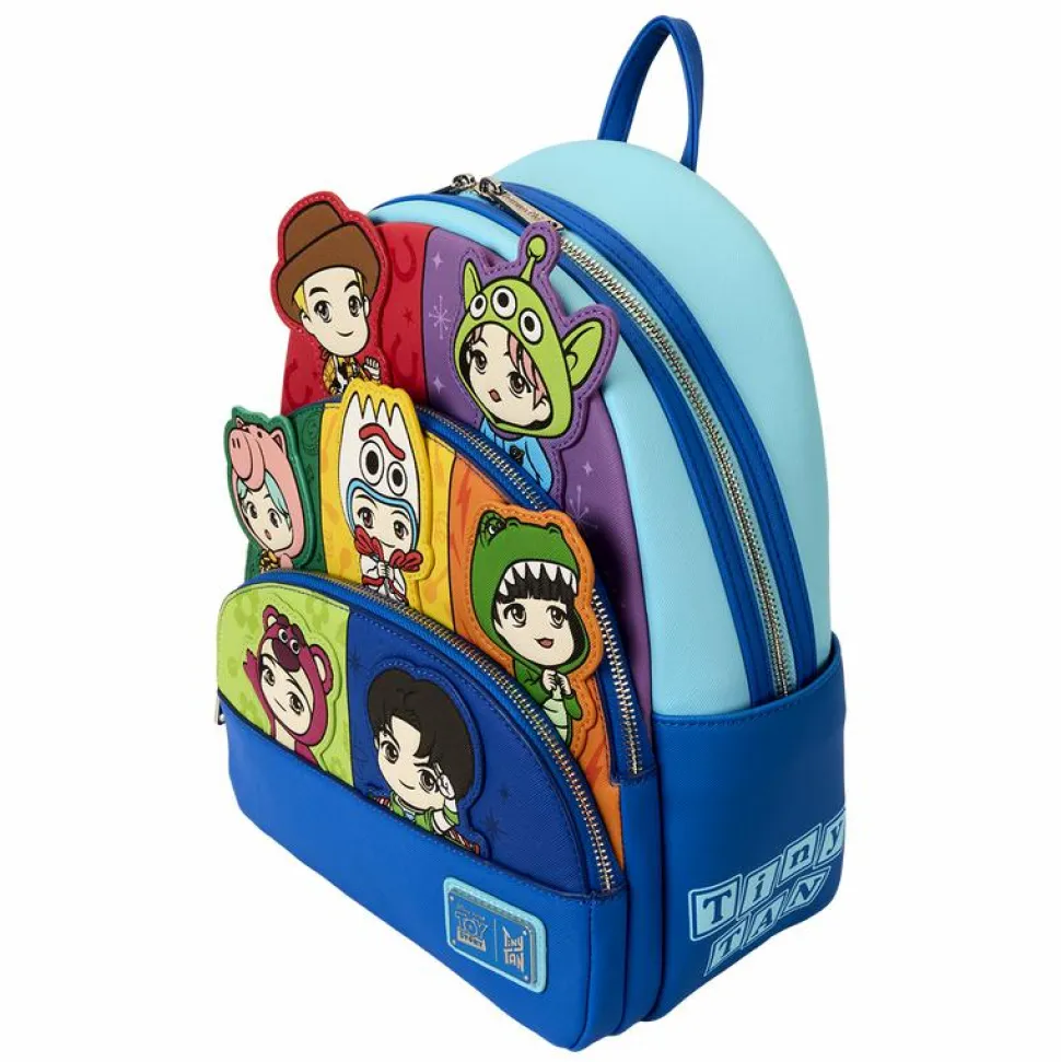 BTS x Toy Story - TinyTAN 10" Faux Leather Mini Backpack