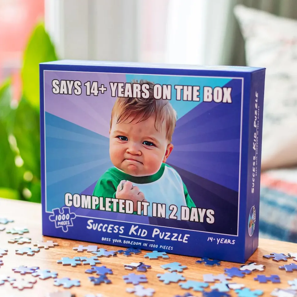 Bubblegum Stuff - Success Kid 1000 Piece Jigsaw Puzzle
