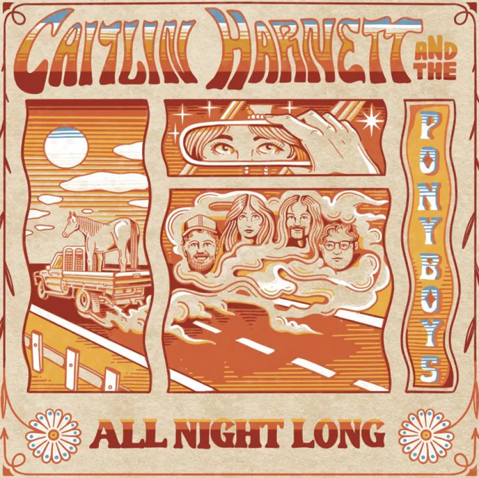 Caitlin Harnett & The Pony Boys - All Night Long LP Vinyl Record