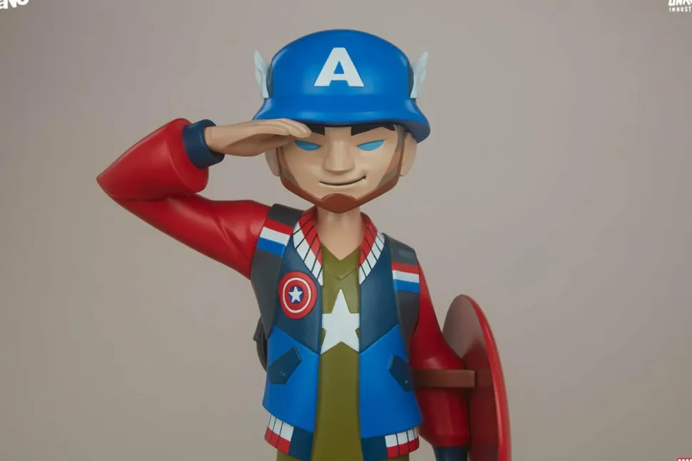 Captain America - Captain America 8” Vinyl Figure by kaNO