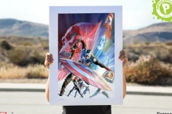 Captain America - Captain America Issue #600 Fine Art Print by Alex Ross