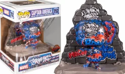 Captain America - Captain America Graffiti Deco Deluxe Pop! Vinyl Figure