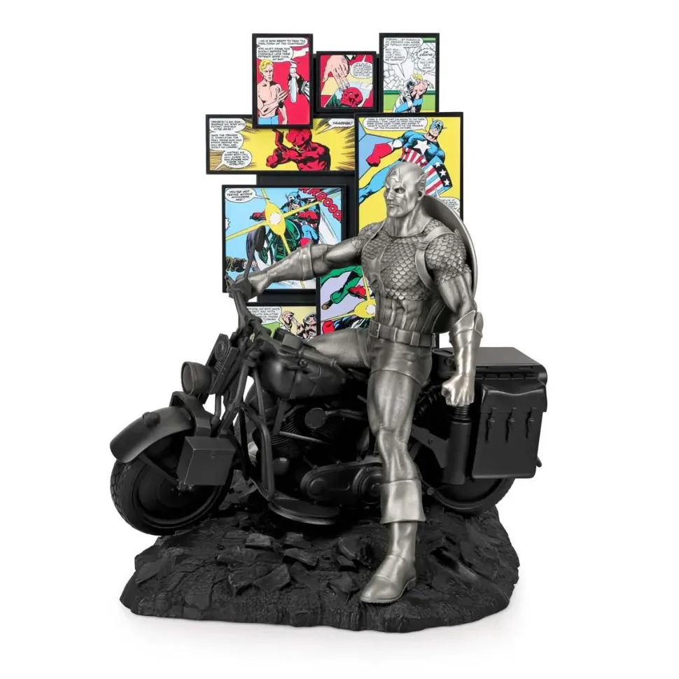 Captain America - Captain America Origins Limited Edition 10" Pewter Statue