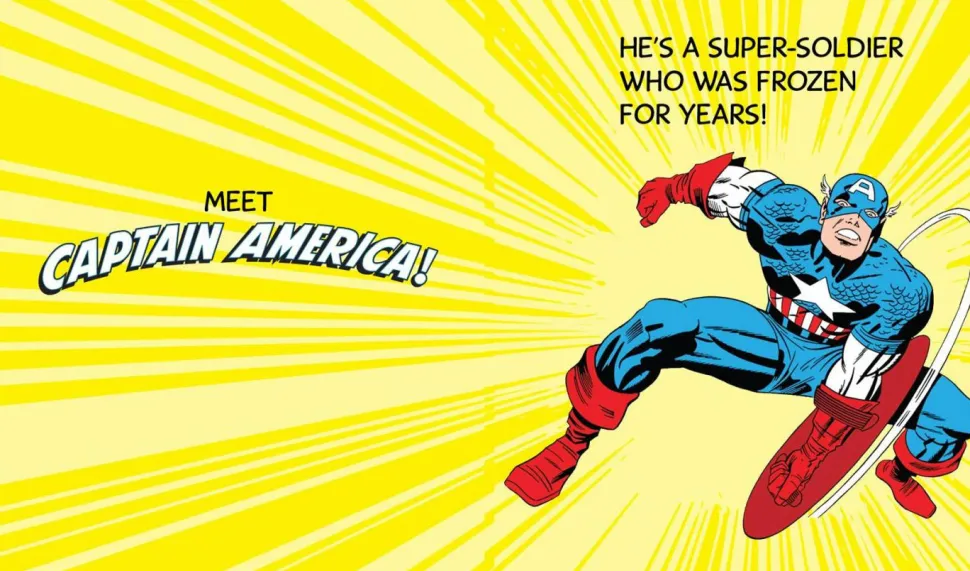 Captain America - My Mighty Marvel First Book Hardcover Board Book