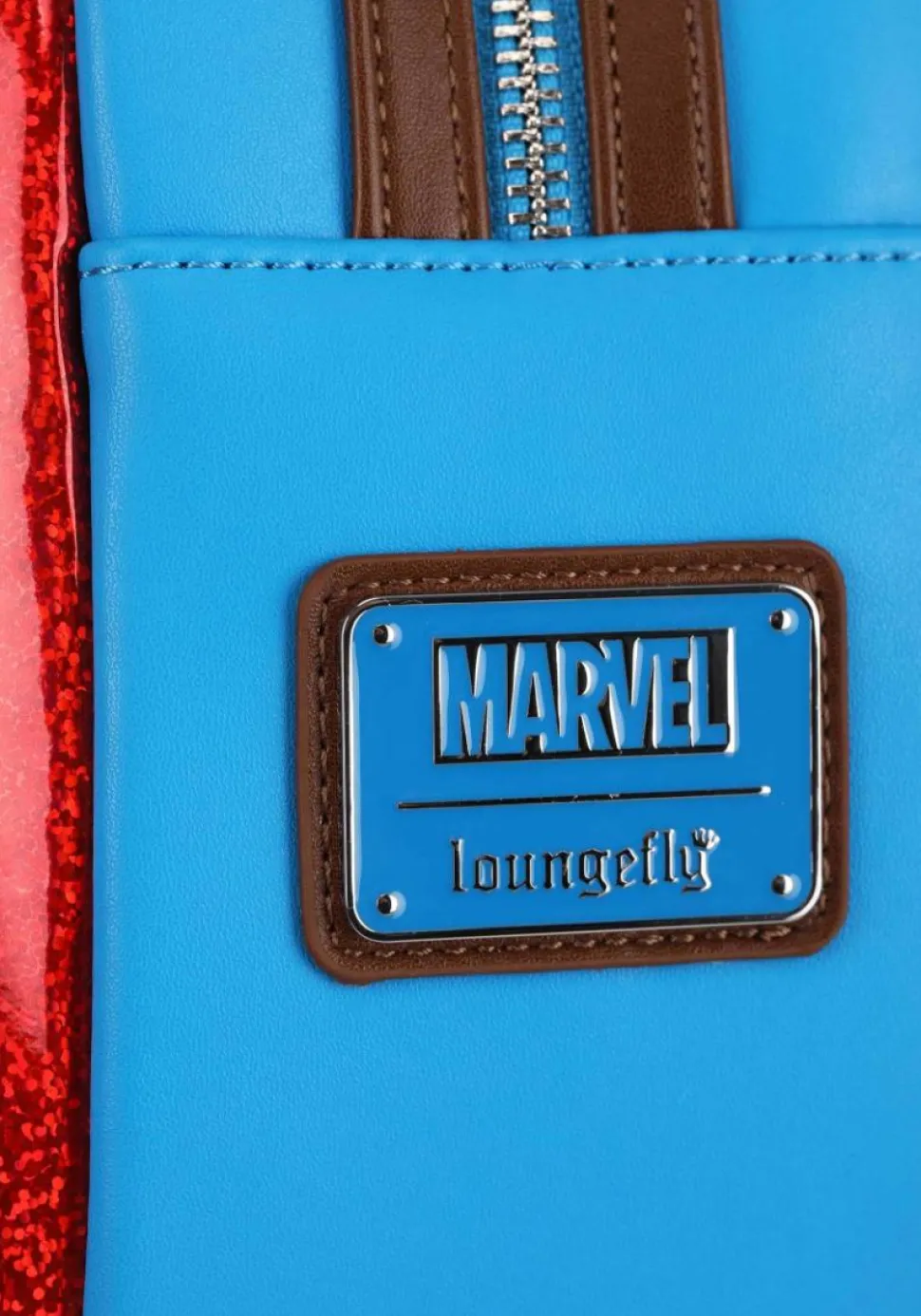 Captain America - Shield 17" Faux Leather Backpack
