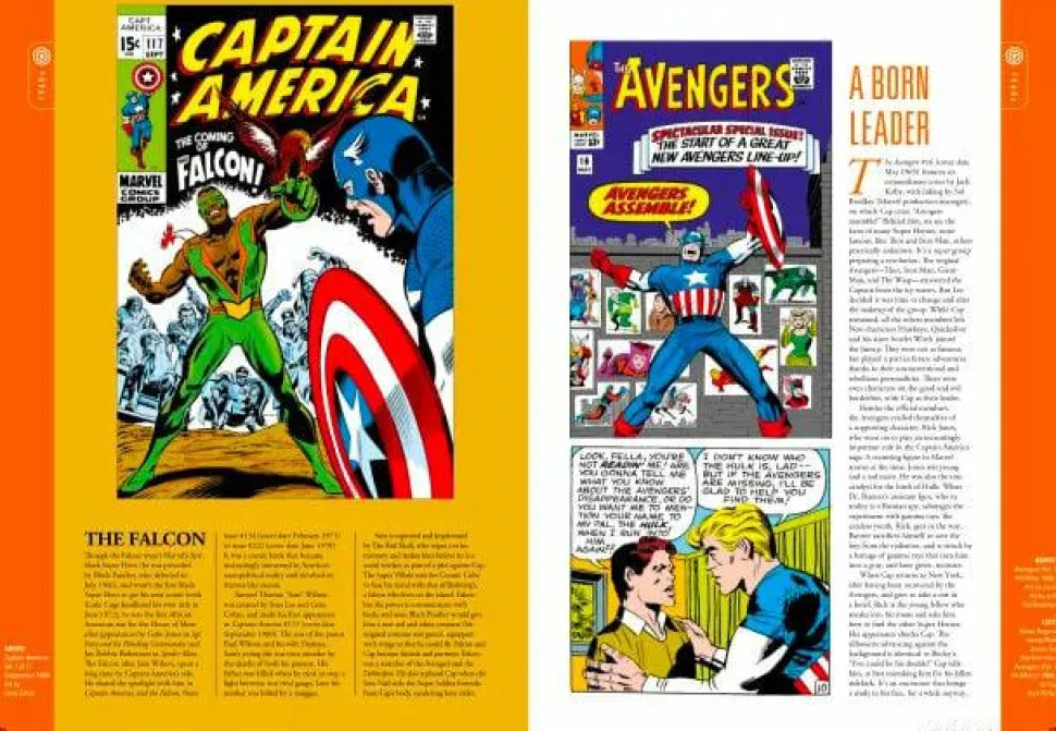 Captain America - The First 80 Years Hardcover Book