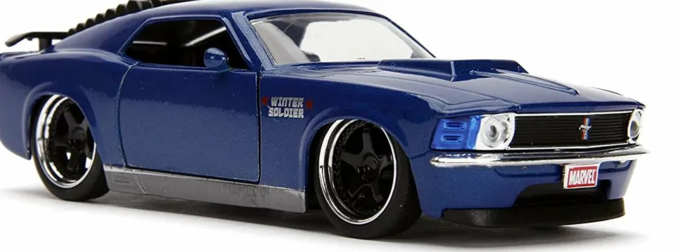Captain America - Winter Soldier’s 1970 Mustang Boss 1/32 Scale Hollywood Rides Die-Cast Vehicle Replica