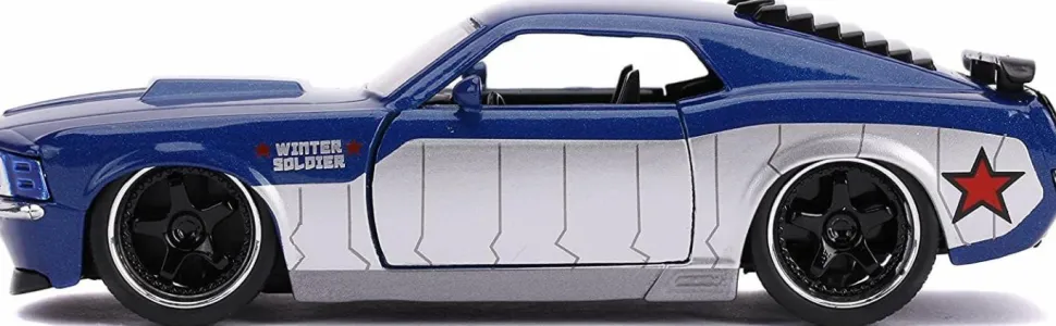 Captain America - Winter Soldier’s 1970 Mustang Boss 1/32 Scale Hollywood Rides Die-Cast Vehicle Replica