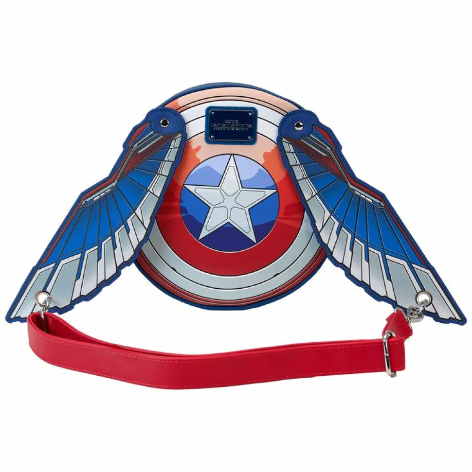 Captain America: Brave New World - Cosplay 9" Faux Leather Crossbody Bag