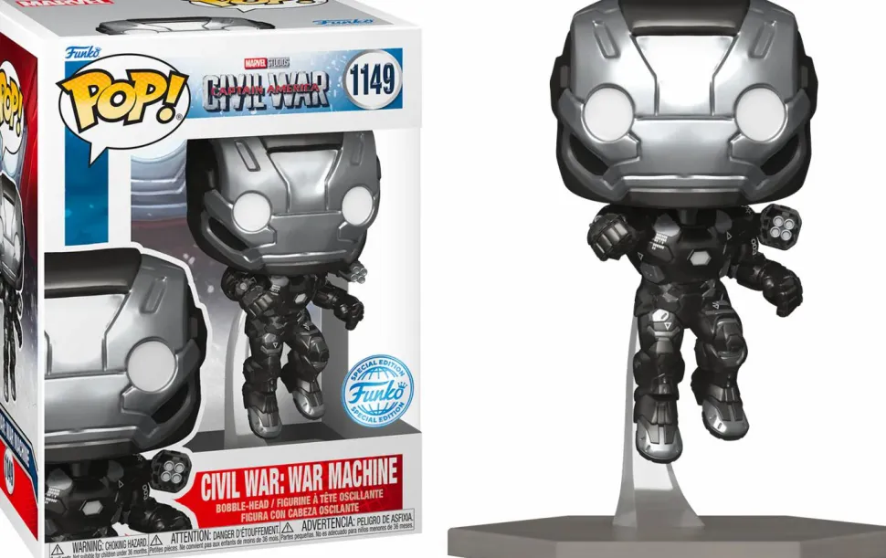 Captain America: Civil War - War Machine Build-A-Scene Pop! Vinyl Figure