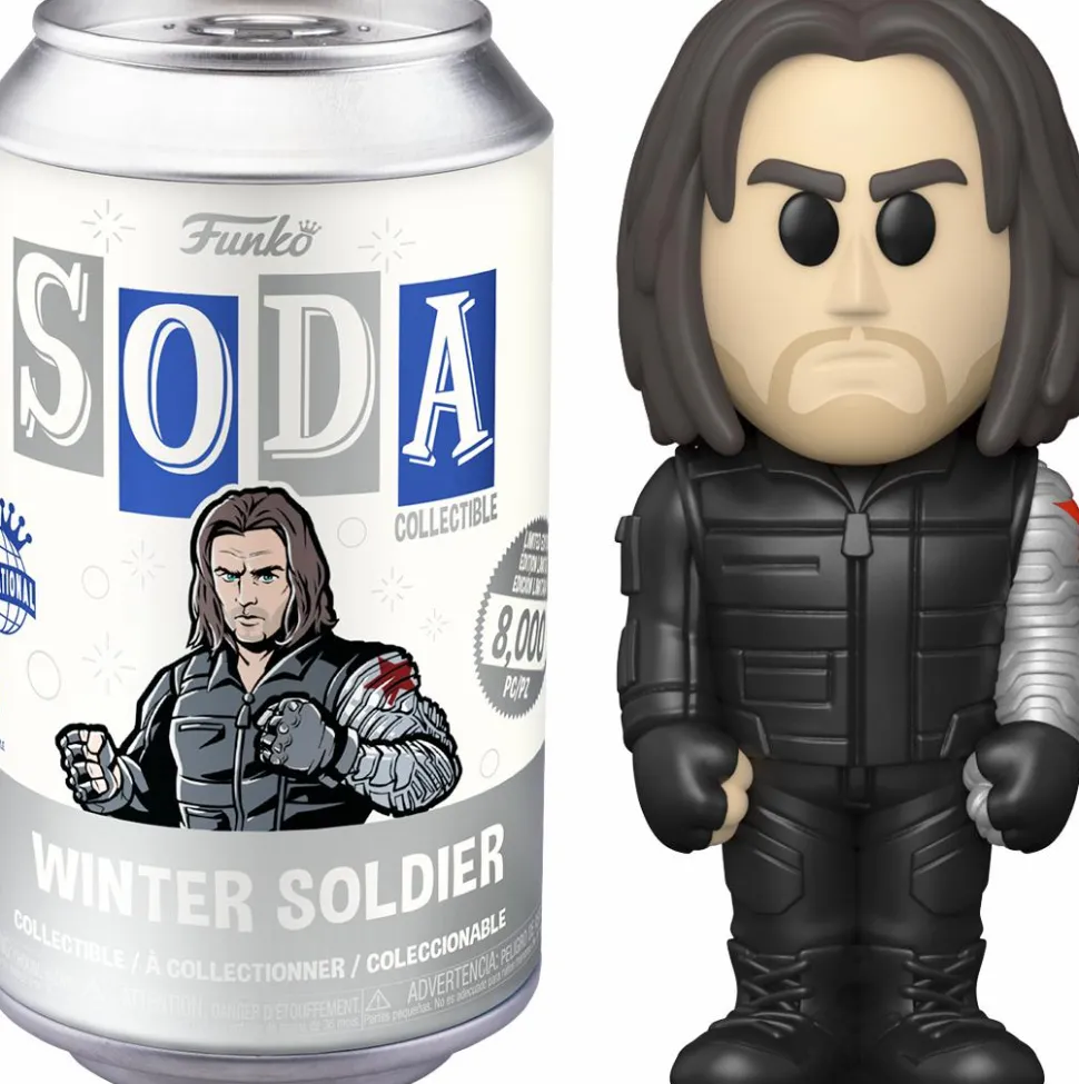 Captain America: The Winter Soldier - Winter Soldier Vinyl SODA Figure in Collector Can (International Edition)