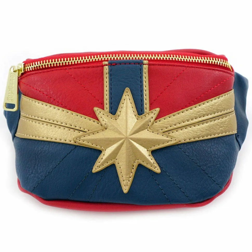 Captain Marvel (2019) - Captain Marvel 7” Faux Leather Bum Bag / Fanny Pack