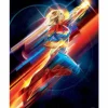 Captain Marvel (2019) - Higher, Further, Faster Fine Art Print by Orlando Arocena