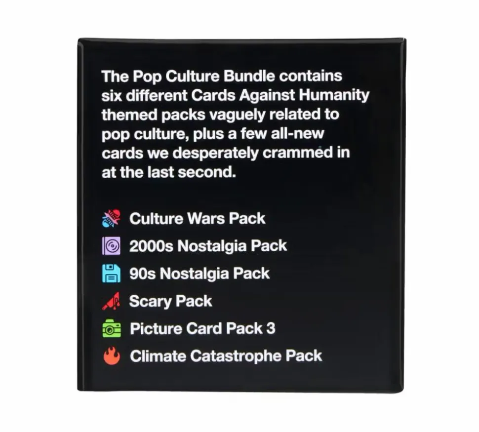Cards Against Humanity - Pop Culture Expansion Pack Bundle
