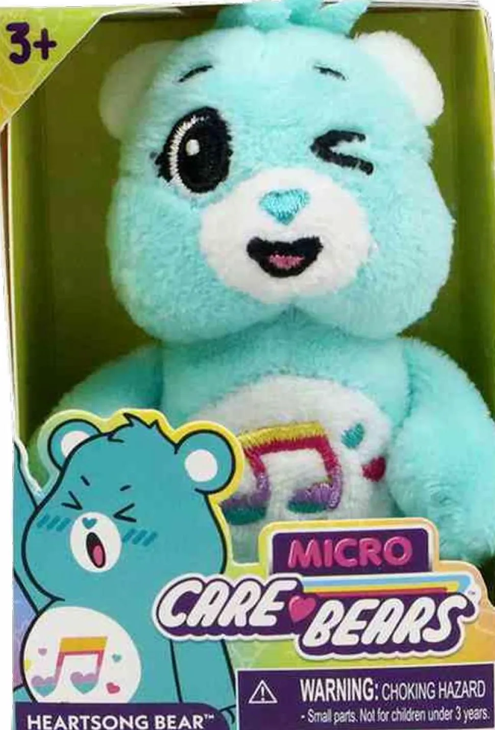 Care Bears - Heartsong Bear Micro 3" Plush