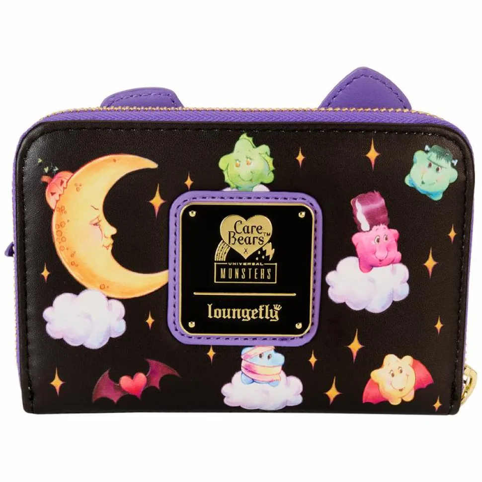 Care Bears x Universal Monsters - Scary Dreams 4" Faux Leather Zip-Around Wallet