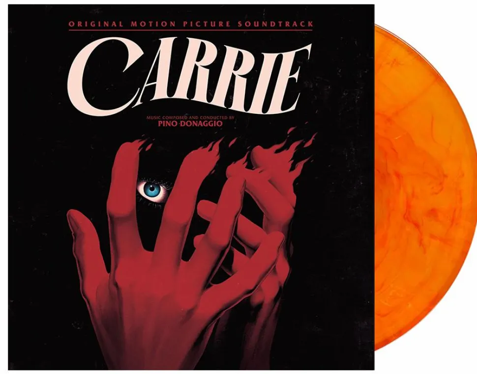 Carrie (1976) - Original Motion Picture Soundtrack by Pino Donaggio 2xLP Vinyl Record (Orange Smoke Coloured Vinyl)