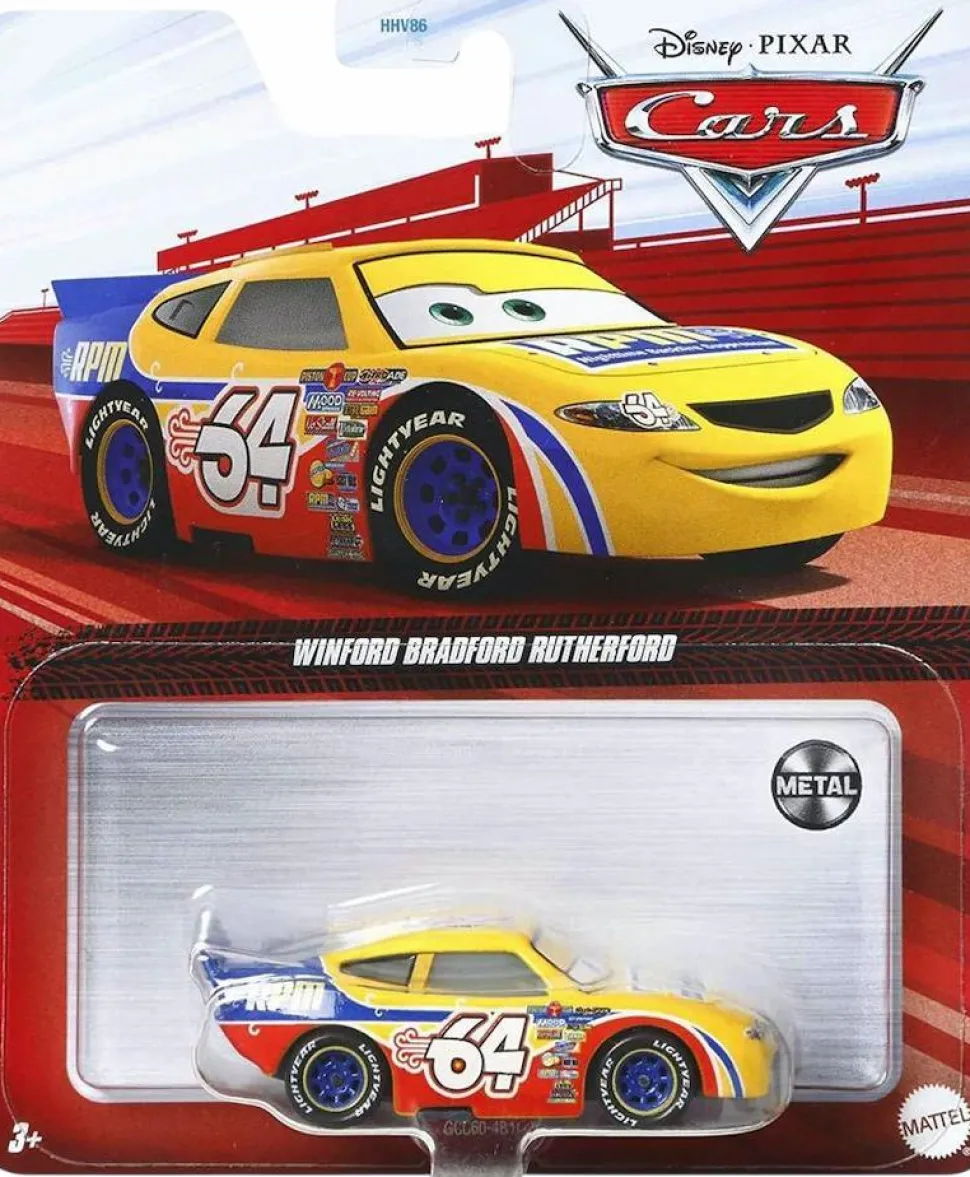 Cars (2006) - Winford Bradford Rutherford 1/55th Scale Die-Cast Vehicle Replica