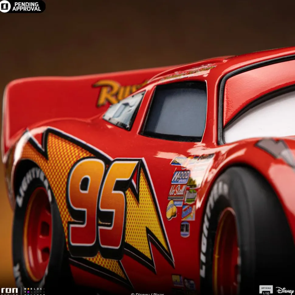 Cars - Lightning McQueen 1/10th Scale Statue