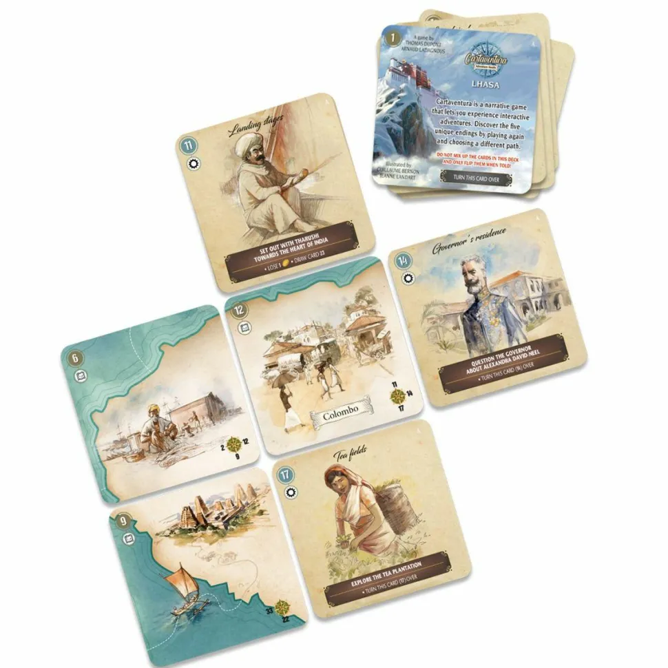 Cartaventura Lhasa - Card Game