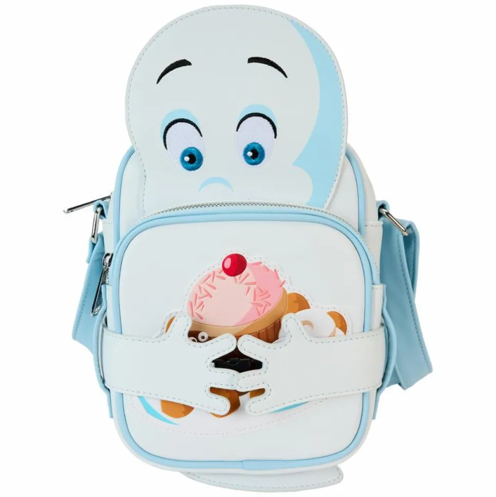 Casper the Friendly Ghost - Cosplay Glow in the Dark 8" Faux Leather Crossbuddy Bag