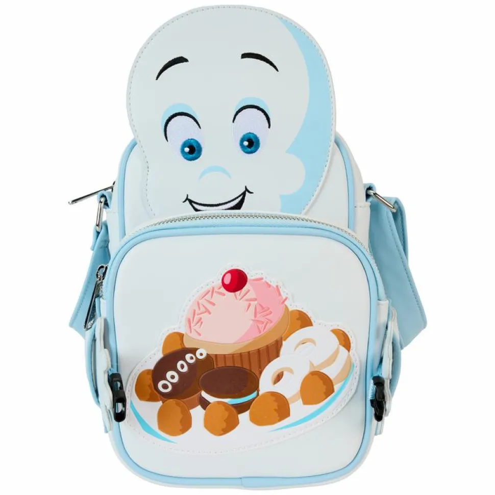 Casper the Friendly Ghost - Cosplay Glow in the Dark 8" Faux Leather Crossbuddy Bag