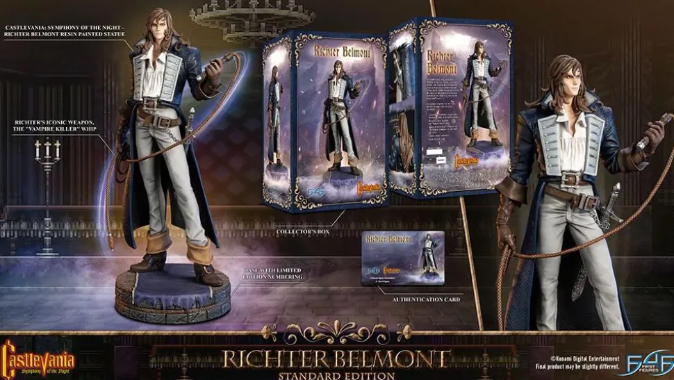 Castlevania: Symphony of the Night - Richter Belmont 20” Statue