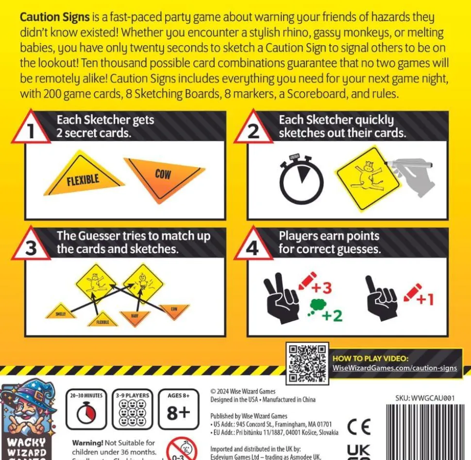 Caution Signs - Board Game
