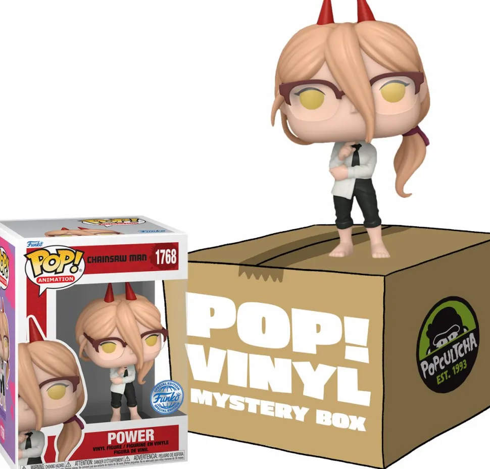 Chainsaw Man - Power (Operation: Super-Smart) Mystery Box (Includes Power & 3 Exclusive Pop! Vinyl Figures)