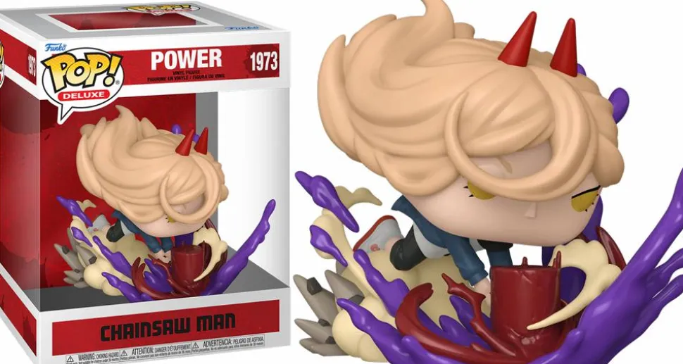 Chainsaw Man - Power with Blood Mallet Deluxe Pop! Vinyl Figure