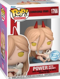 Chainsaw Man - Power with Meowy Pop! Vinyl Figure