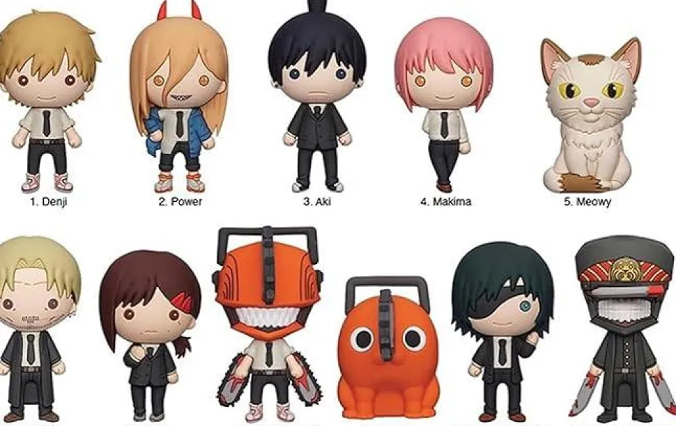 Chainsaw Man - Series 1 3D Figural Foam Bag Clip Blind Bag (Display of 24)