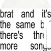 Charli XCX - Brat And It's The Same But There's Three More Songs So It's Not 2xLP Vinyl Record (White Vinyl)