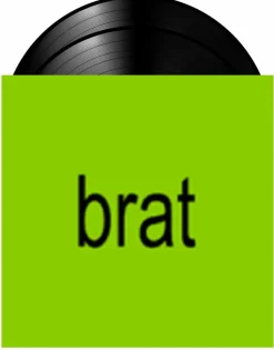 Charli XCX - Brat 2xLP Vinyl Record (Translucent Black Vinyl)