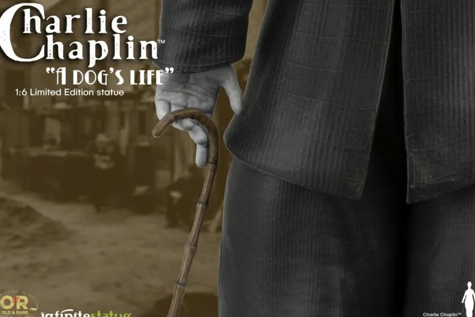 Charlie Chaplin - A Dog’s Life 1/6th Scale Statue (Int Sales Only)