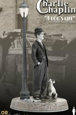 Charlie Chaplin - A Dog’s Life 1/6th Scale Statue (Int Sales Only)