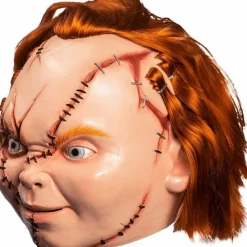 Child's Play 6: Curse of Chucky - Scarred Chucky Plastic Mask with Hair