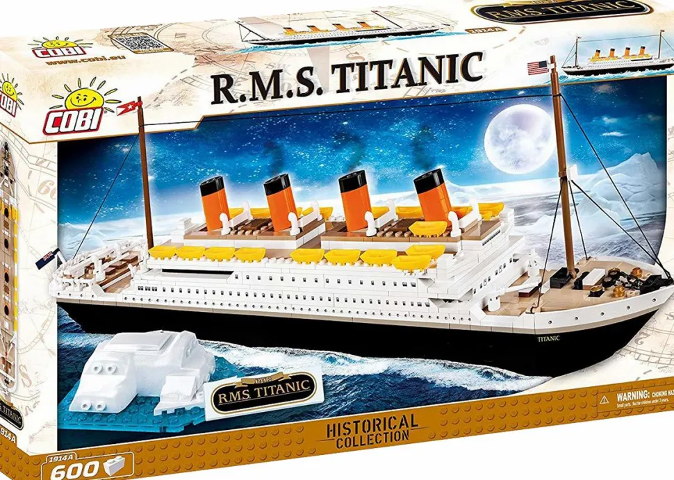 Cobi - R.M.S. Titanic Construction Set (600 Pieces)