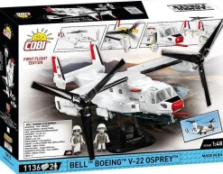 Cobi: Armed Forces - Bell Boeing V-22 Osprey Helicopter First Flight Edition 1/48th Scale Building Block Construction Set (1136 Pieces)