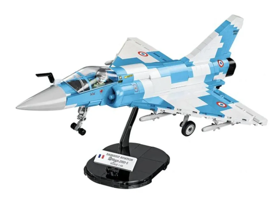 Cobi: Armed Forces - Mirage 2000-5 Fighter Jet 1/48th Scale Construction Set (400 Pieces)