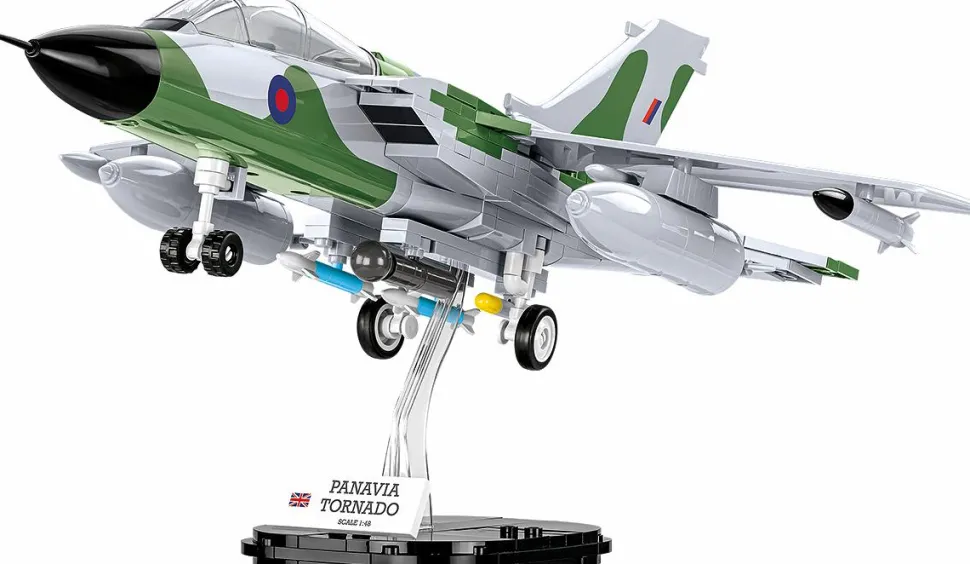 Cobi: Armed Forces - Panavia Tornado GR.1 Fighter Jet 1/48th Scale Building Block Construction Set (520 Pieces)