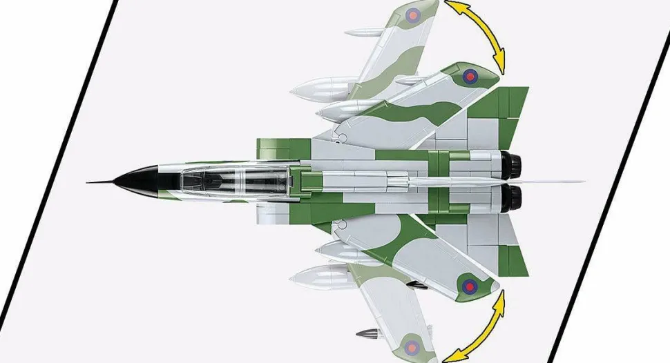 Cobi: Armed Forces - Panavia Tornado GR.1 Fighter Jet 1/48th Scale Building Block Construction Set (520 Pieces)