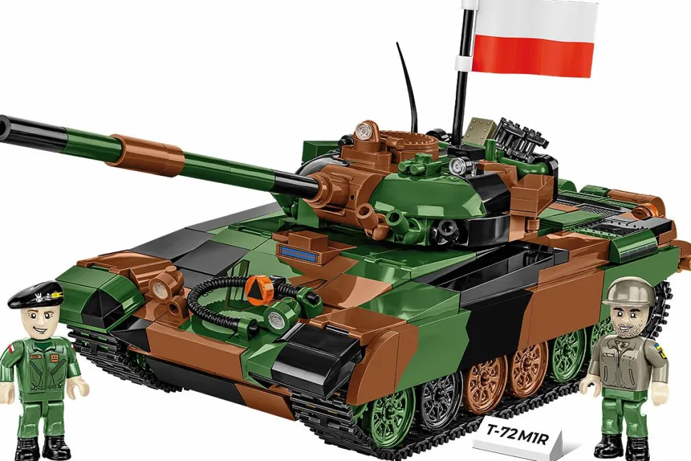 Cobi: Armed Forces - T-72 M1R (PL/UA) Tank 2-in-1 1/35th Scale Building Block Construction Set (724 Pieces)
