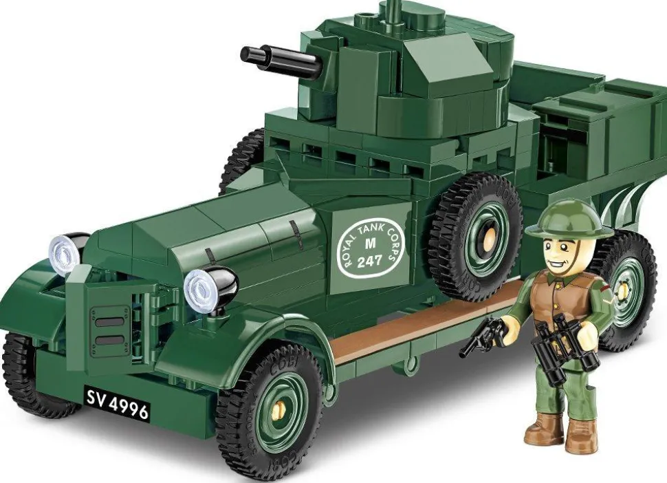 Cobi: Great War - Rolls Royce Armored Vehicle Construction Set (263 pieces)