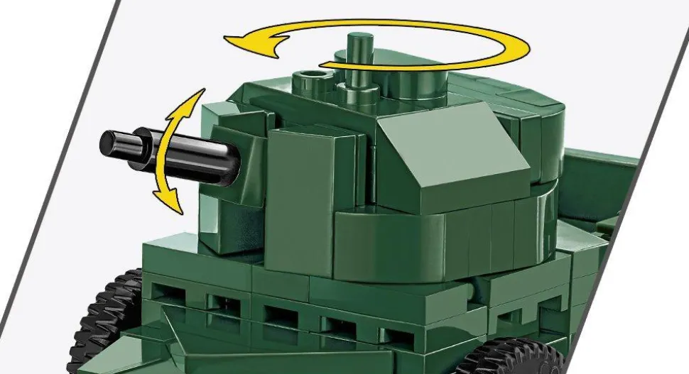 Cobi: Great War - Rolls Royce Armored Vehicle Construction Set (263 pieces)